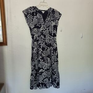 J .CREW summer 100% cotton midi dress